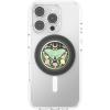 PopSockets Phone Grip for MagSafe with Kickstand, Magnetic Stand, Swappable Top, Secure Hold for iPhone MagSafe Cases, Phone & Tablet Grip – Enamel Luna Moth(Enamel Luna Moth)