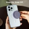 PopSockets Suck-Up™ Suction Grip & Stand, 3-in-1 MagSafe Phone Mount for iPhone, Strong Hold on Mirrors & Glass, Swappable Top, Portable & Reusable – Clear(Dusk)