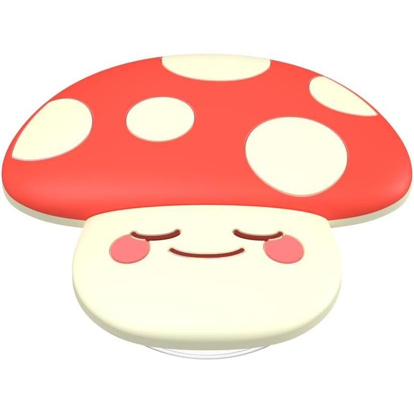 imagePopSockets Phone Grip for MagSafe with Kickstand Magnetic Stand Swappable Top Secure Hold for iPhone MagSafe Cases Phone ampamp Tablet Grip Enamel Heart of GoldPopOut Shroomie