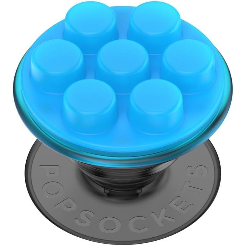 imagePopSockets Phone Grip for MagSafe with Kickstand Magnetic Stand Swappable Top Secure Hold for iPhone MagSafe Cases Phone ampamp Tablet Grip  Enamel Heart of GoldPopper Blue