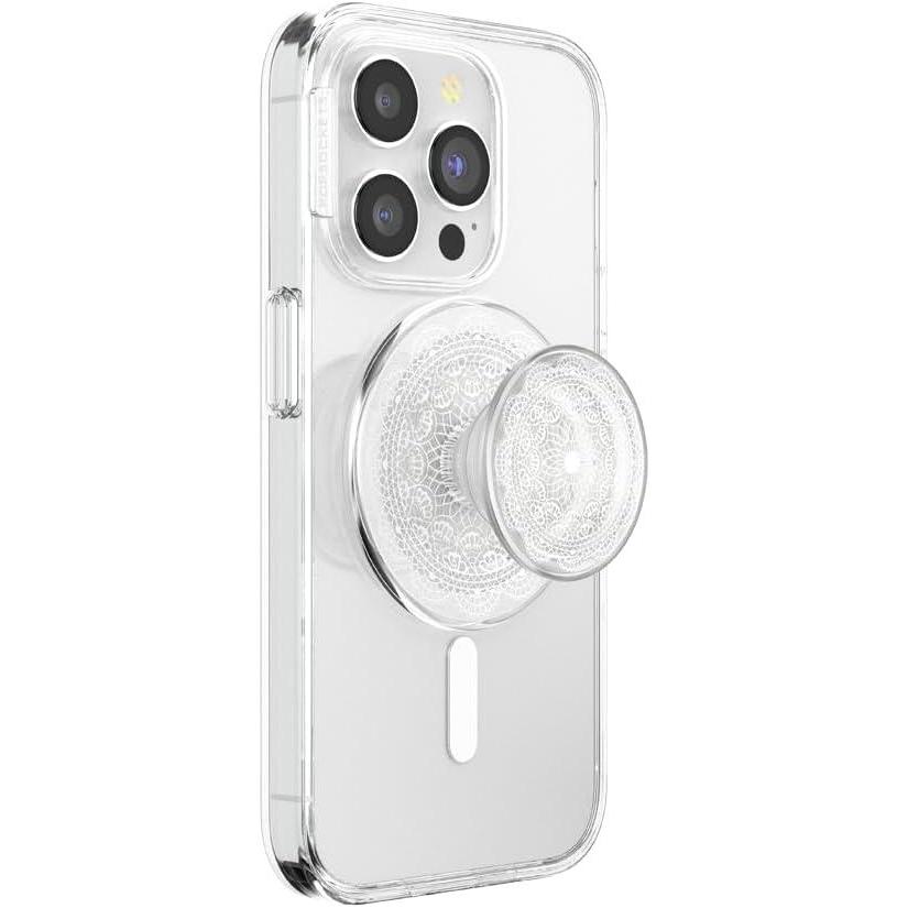 imagePopSockets Phone Grip for MagSafe with Kickstand Magnetic Stand Swappable Top Secure Hold for iPhone MagSafe Cases Phone ampamp Tablet Grip Cute PopSockets  Enamel Coconut CrmeDoily Life