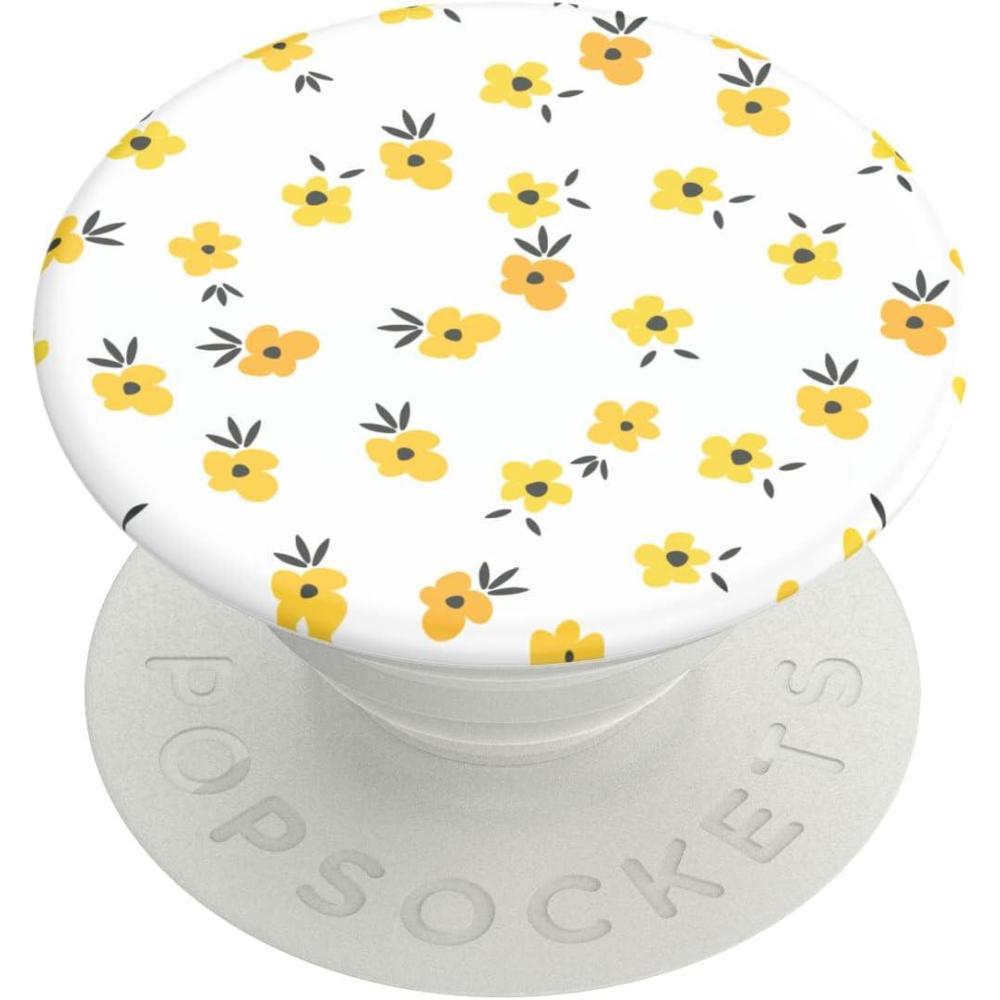 imagePopSockets Phone Grip for MagSafe with Kickstand Magnetic Stand Swappable Top Secure Hold for iPhone MagSafe Cases Phone ampamp Tablet Grip Cute PopSockets  Enamel Ginkgo OxbloodBlackEyed Suzie