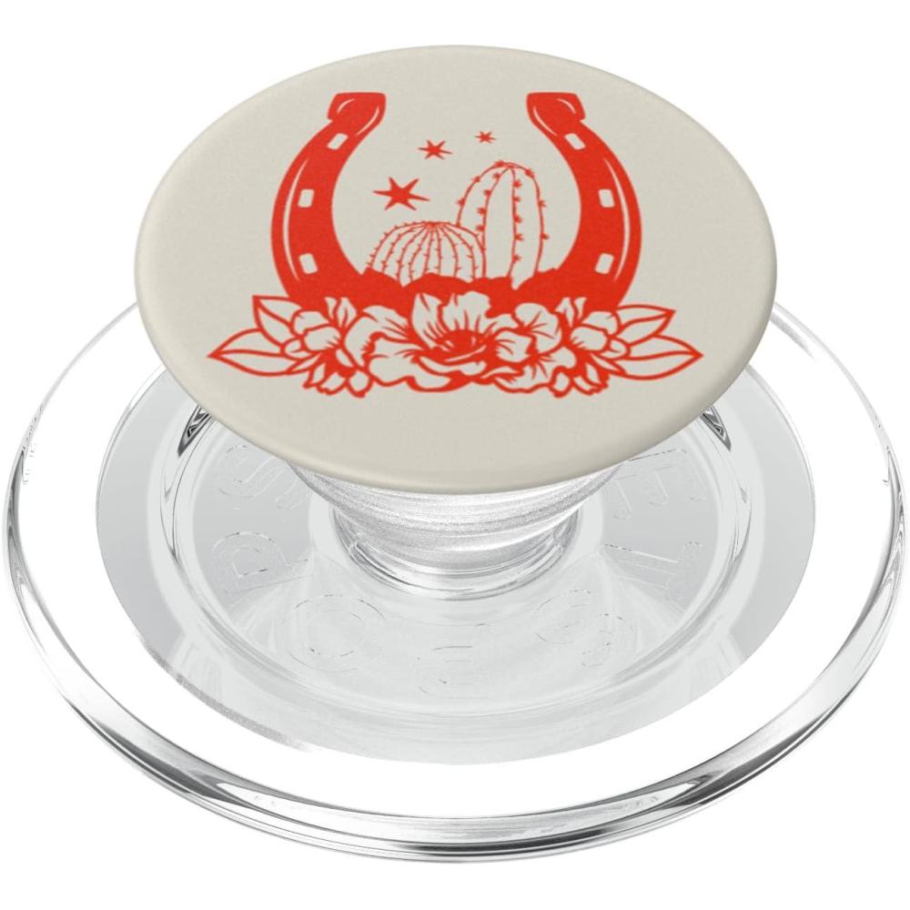 imagePopSockets Phone Grip with Expanding Kickstand Lucky Spur PopSockets PopGrip for MagSafeMagnetic PopGrip