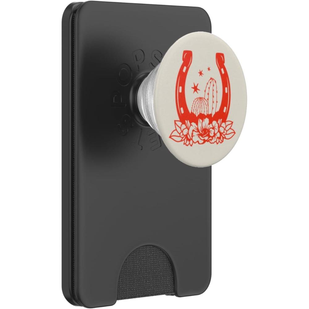 imagePopSockets Phone Grip with Expanding Kickstand Lucky Spur PopSockets PopGrip for MagSafeMagnetic PopWallet