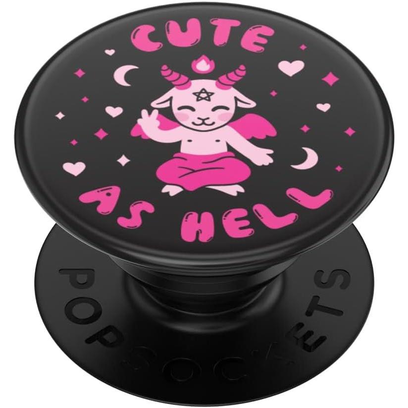 imagePopSockets Phone Grip with Expanding Kickstand Adhesive Grip PopOut WB Horror Halloween PopSocket  PennywiseCute As Hell