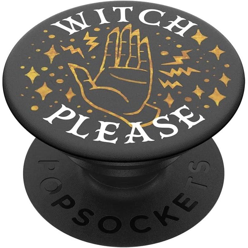 imagePopSockets Phone Grip with Expanding Kickstand Adhesive Grip PopOut WB Horror Halloween PopSocket  PennywiseWitch Please