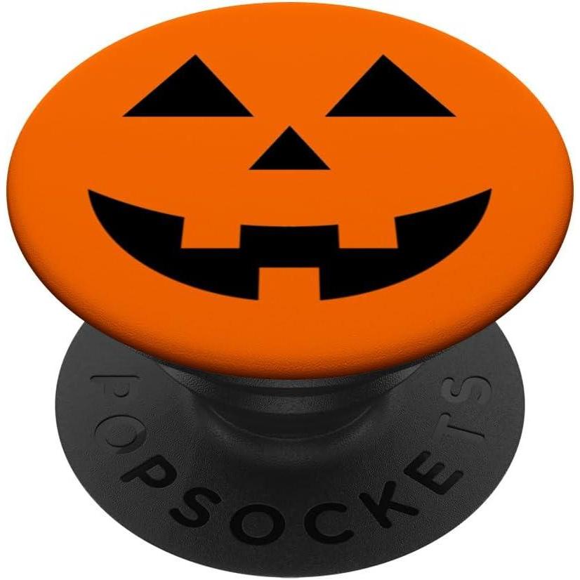 imageSpooky JackOLantern Halloween Pumpkin PopSockets PopGrip Swappable Grip for Phones ampamp Tablets PopSockets PopGrip for MagSafePopGrip