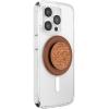 PopSockets Phone Grip for MagSafe with Kickstand, Magnetic Stand, Swappable Top, Secure Hold for iPhone MagSafe Cases, Phone & Tablet Grip, Cute PopSockets – Enamel Stamped(Fata Morgana Amber)