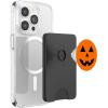 Spooky Jack-O-Lantern Halloween Pumpkin PopSockets PopGrip: Swappable Grip for Phones & Tablets PopSockets PopGrip for MagSafe(Magnetic PopWallet)
