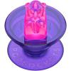 PopSockets Phone Grip for MagSafe with Kickstand, Magnetic Stand, Swappable Top, Secure Hold for iPhone MagSafe Cases, Phone & Tablet Grip – Enamel Heart of Gold(Bon Bon Purple)