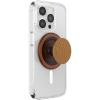 PopSockets Phone Grip for MagSafe with Kickstand, Magnetic Stand, Swappable Top, Secure Hold for iPhone MagSafe Cases, Phone & Tablet Grip, Cute PopSockets – Enamel Stamped(Enamel Hammered Copper Tone)