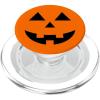 Spooky Jack-O-Lantern Halloween Pumpkin PopSockets PopGrip: Swappable Grip for Phones & Tablets PopSockets PopGrip for MagSafe(Magnetic PopGrip)