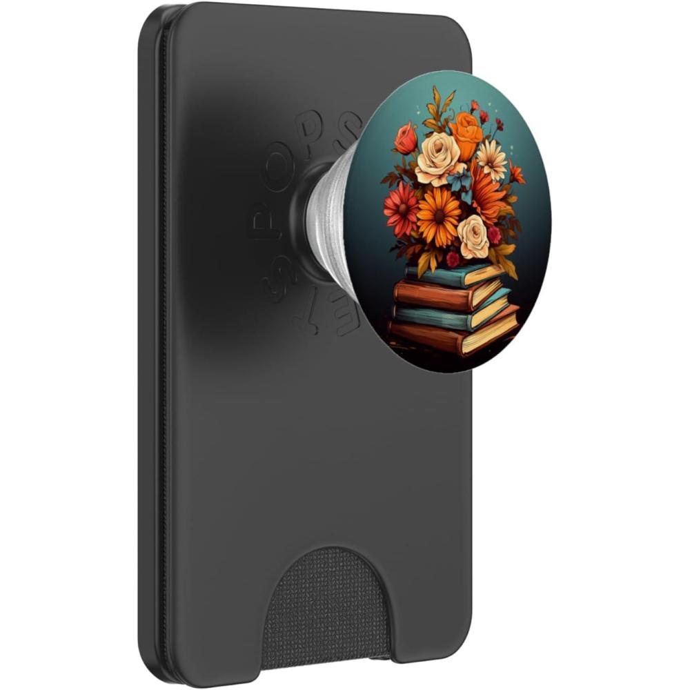 imageBook Lover Libraries Bookworm Reading Literature Librarian PopSockets Adhesive PopGripMagnetic PopWallet