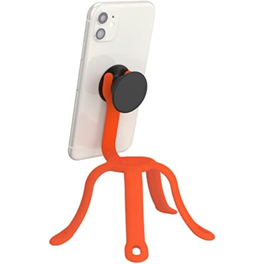 imagePopSockets Flexible Phone Mount ampamp Stand Phone Tripod Mount Universal Device Stand Into The Woods  Chartreuly GITDTangerine