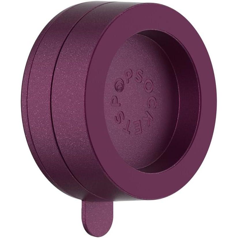 imagePopSockets MultiSurface Suction Phone Mount Detachable Surface Mount Phone Stand Compatible with MagSafe  CobaltRed Wine