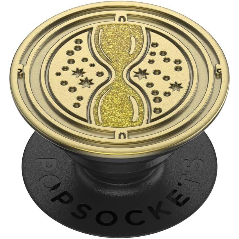 imagePopSockets Phone Grip for MagSafe Secure Magnetic Phone Grip ampamp Stand HandsFree Kickstand Wireless Charging Compatible Harry Potter Enamel Deathly HallowsTime Turner