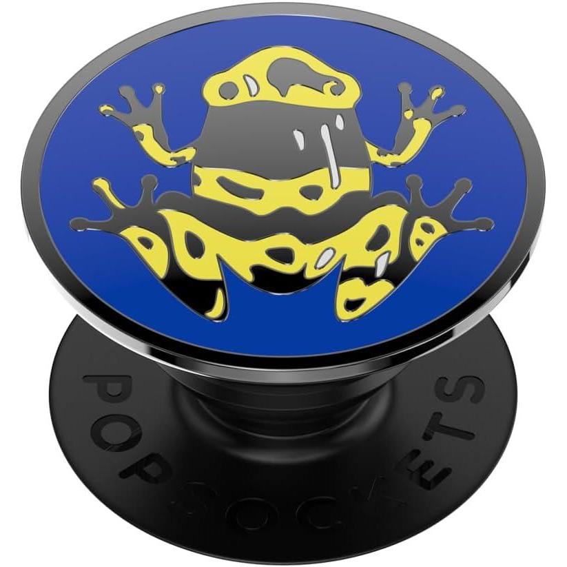 imagePopSockets Phone Grip for MagSafe with Kickstand Magnetic Stand Swappable Top Secure Hold for iPhone MagSafe Cases Phone ampamp Tablet Grip  Koi PondToxic Touch