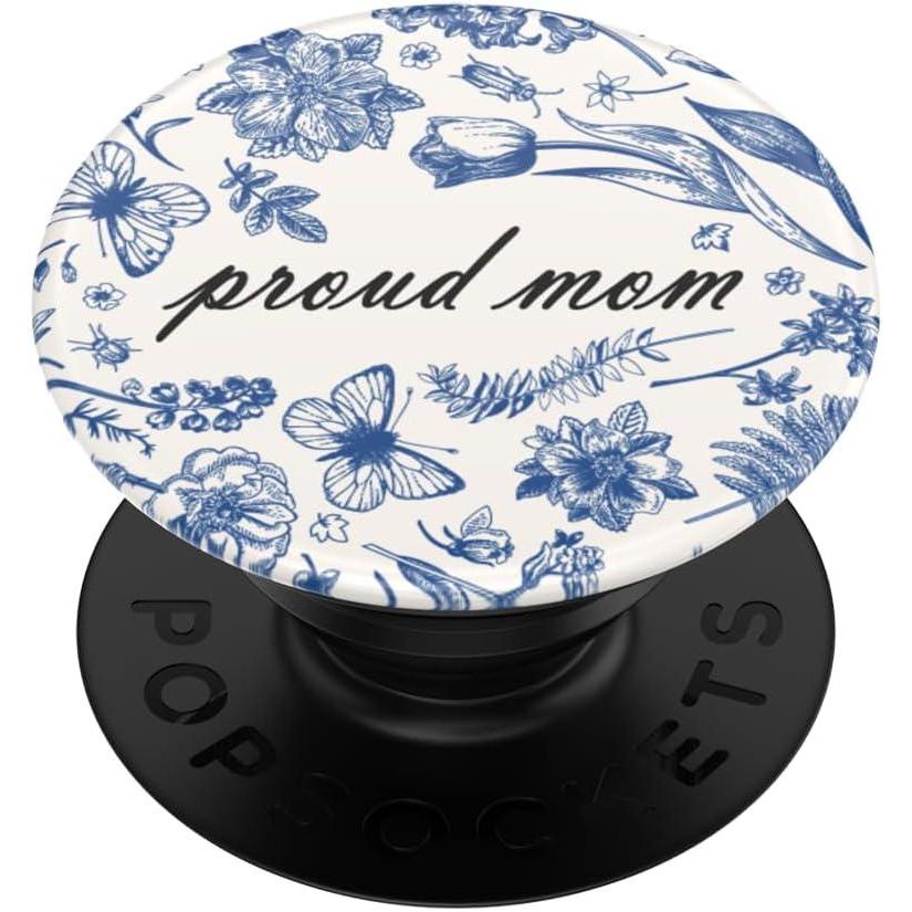 imagePopSockets Phone Grip for MagSafe with Kickstand Magnetic Stand Swappable Top Secure Hold for iPhone MagSafe Cases Phone ampamp Tablet Grip Cute PopSockets Matcha Dew Happy ReflexProud Mom