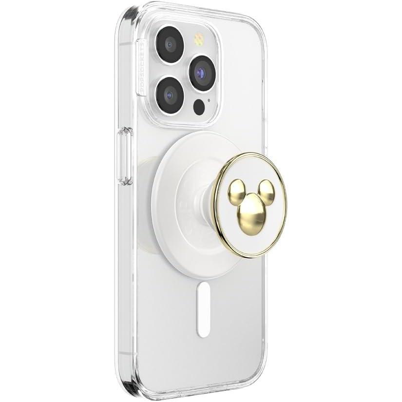 imagePopSockets Phone Grip for MagSafe with Kickstand Magnetic Stand Swappable Top Secure Hold for iPhone MagSafe Cases Phone ampamp Tablet Grip Disney Enamel Poison AppleEnamel Mickey