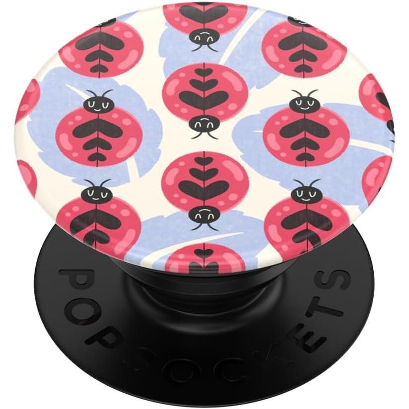 imagePopSockets Phone Grip with Expanding Kickstand Adhesive Grip Cute PopSockets  Boho ButterflyLady Bug