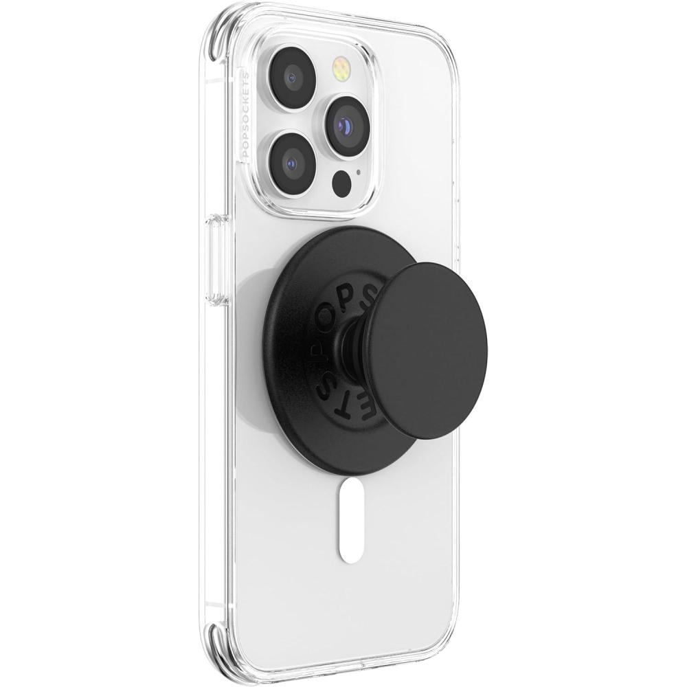 imagePopSockets Phone Grip with Expanding KickstandMagsafe Black