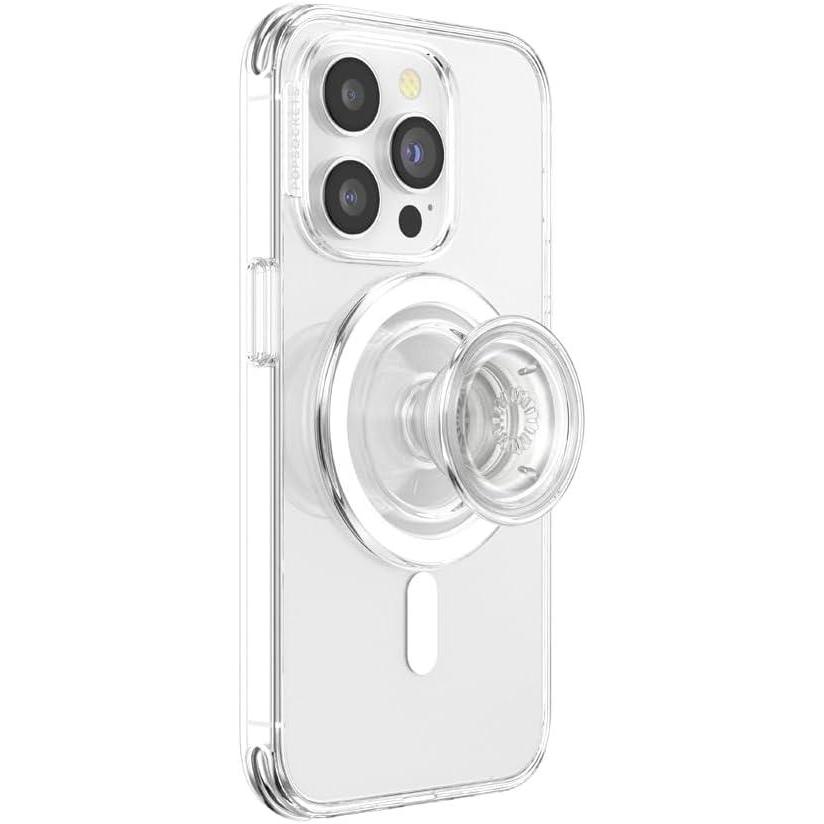 imagePopSockets Phone Grip with Expanding KickstandMagsafe Clear