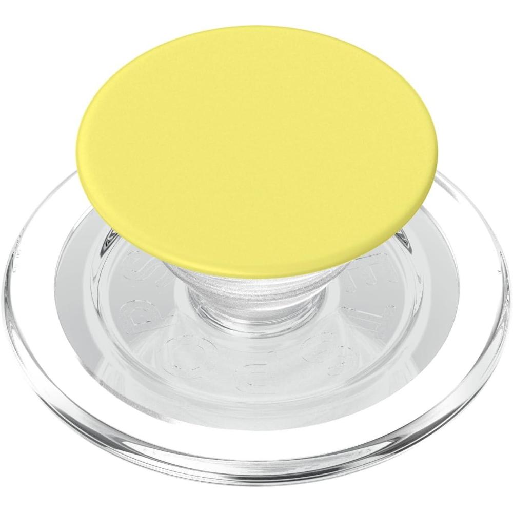 imagePopSockets Phone Grip with Expanding KickstandPastel Yellow PopSockets MagSafe PopGrip for iPhoneMagSafe