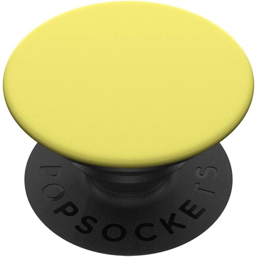 imagePopSockets Phone Grip with Expanding KickstandPastel Yellow PopSockets MagSafe PopGrip for iPhoneStandard