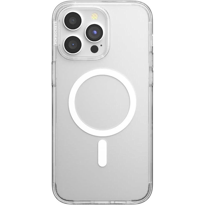 imagePopSockets iPhone 15 Pro Max Case Compatible with MagSafe Phone Case for iPhone 15 Pro Max Wireless Charging Compatible Case Only  ClearClear