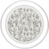 Black & Cream Butterfly Meadow Botanical Wildflower Pattern PopSockets PopGrip for MagSafe(Magnetic PopGrip)