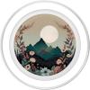 Boho Chic Floral Wreath Forest Nature Mountain Cute Pastel PopSockets PopGrip for MagSafe(Magnetic PopGrip)