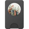 Book Lover Floral Book Theme Flower Girly Wildflower PopSockets PopGrip for MagSafe(Magnetic PopWallet)