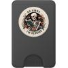 Go Away I’m Reading Funny Skeleton Book Lovers Bookish PopSockets Adhesive PopGrip(Magnetic PopWallet)