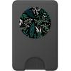 Green Botanical Fern Foliage & White Berry Floral Pattern PopSockets PopGrip for MagSafe(Magnetic PopWallet)