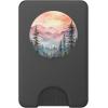 Mountains Wilderness Forest Hiking Pine Tree Nature PopSockets PopGrip for MagSafe(Magnetic PopWallet)