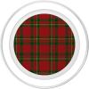 PopSockets Holiday Phone Grip & Stand – Red & Green Plaid PopSockets PopGrip for MagSafe(Magnetic PopGrip)