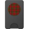 PopSockets Holiday Phone Grip & Stand – Red & Green Plaid PopSockets PopGrip for MagSafe(Magnetic PopWallet)