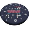 PopSockets Holiday Phone Grip & Stand, Holiday – Reindeer PopSockets PopGrip for MagSafe(Adhesive PopGrip)