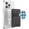 PopSockets Holiday Phone Grip & Stand, Holiday – Snow Plaid PopSockets PopGrip for MagSafe(Magnetic PopWallet)