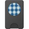 PopSockets Holiday Phone Grip & Stand, Holiday – Snow Plaid PopSockets PopGrip for MagSafe(Magnetic PopWallet)