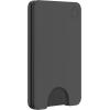 PopSockets Minimalist Slim Phone Wallet, Phone Card Holder, Wireless Charging Compatible, Wallet Without Grip Compatible with MagSafe®- Black, Small