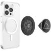 PopSockets Phone Grip for MagSafe, Secure Magnetic Phone Grip & Stand, Hands-Free Kickstand, Wireless Charging Compatible, Harry Potter – Enamel Deathly Hallows(Hallows MagSafe)