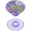 PopSockets Phone Grip for MagSafe with Kickstand, Magnetic Stand, Swappable Top, Secure Hold for iPhone MagSafe Cases, Phone & Tablet Grip – Aluminum Topo(Purple Kamp)
