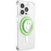 PopSockets Phone Grip for MagSafe with Kickstand, Magnetic Stand, Swappable Top, Secure Hold for iPhone MagSafe Cases, Phone & Tablet Grip, Cute PopSockets – Matcha Dew Happy Reflex(Happy Reflex)