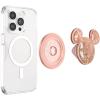 PopSockets Phone Grip for MagSafe with Kickstand, Magnetic Stand, Swappable Top, Secure Hold for iPhone MagSafe Cases, Phone & Tablet Grip, Disney – Enamel Poison Apple(Mickey Tidepool)