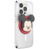 PopSockets Phone Grip for MagSafe with Kickstand, Magnetic Stand, Swappable Top, Secure Hold for iPhone MagSafe Cases, Phone & Tablet Grip, Disney – Enamel Poison Apple(Red)