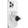 PopSockets Phone Mount for Car, Car Vent Phone Mount – Black(White)