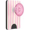 PopSockets Phone Wallet with Expanding Grip and Adapter Ring for MagSafe, Phone Card Holder, Wireless Charging Compatible, Wallet Compatible with MagSafe – Phantom Aspen(Strawberry Lemonade)