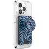 PopSockets Phone Wallet with Expanding Grip and Adapter Ring for MagSafe, Phone Card Holder, Wireless Charging Compatible, Wallet Compatible with MagSafe – Phantom Aspen(Zed)