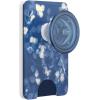 PopSockets Phone Wallet with Expanding Grip and Adapter Ring for MagSafe, Phone Card Holder, Wireless Charging Compatible, Wallet Compatible with MagSafe – Phantom Aspen(Phantom Aspen)